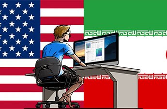 it-guy-infront-of-US-and-iran-flag